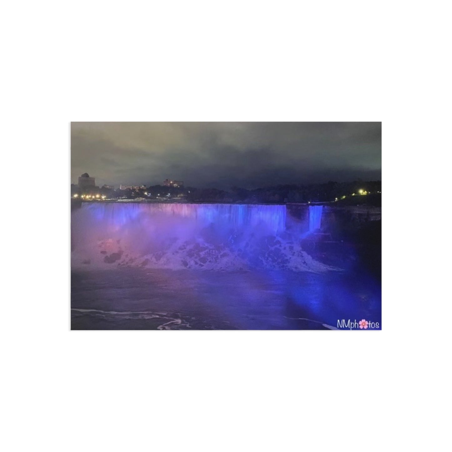 Aura Lights Fine Art Postcard