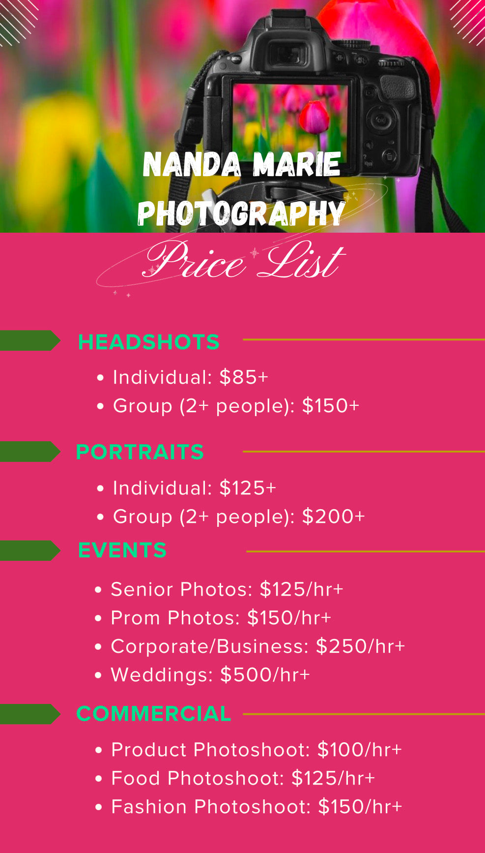 Photoshoot with Nanda Marie