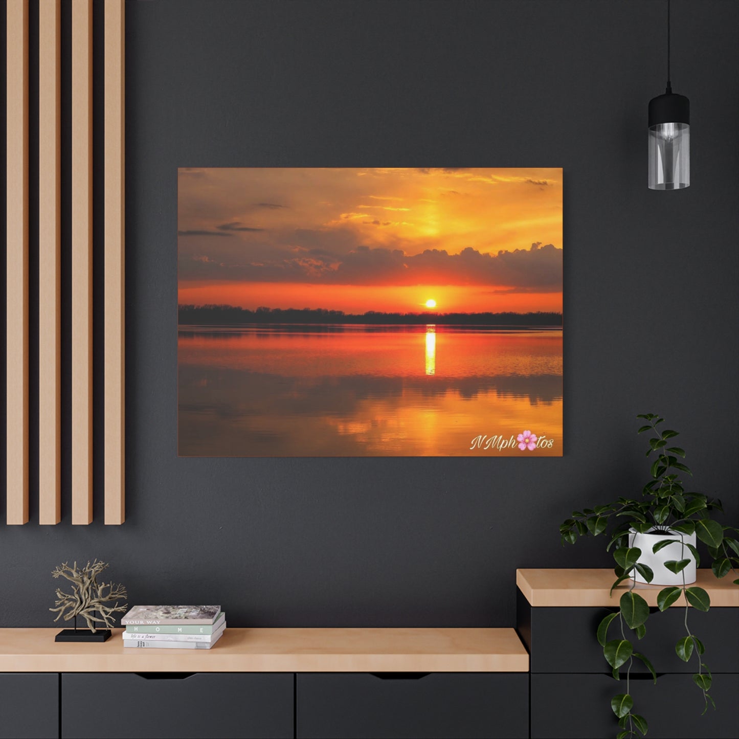 Firey Sunset Canvas