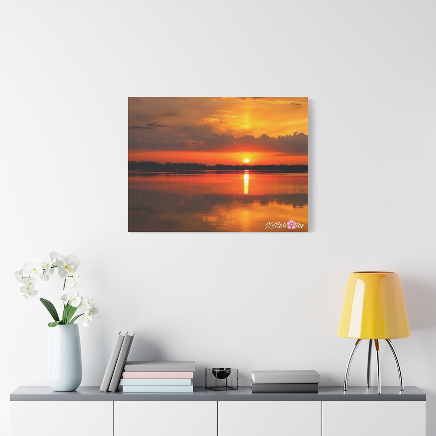 Firey Sunset Canvas