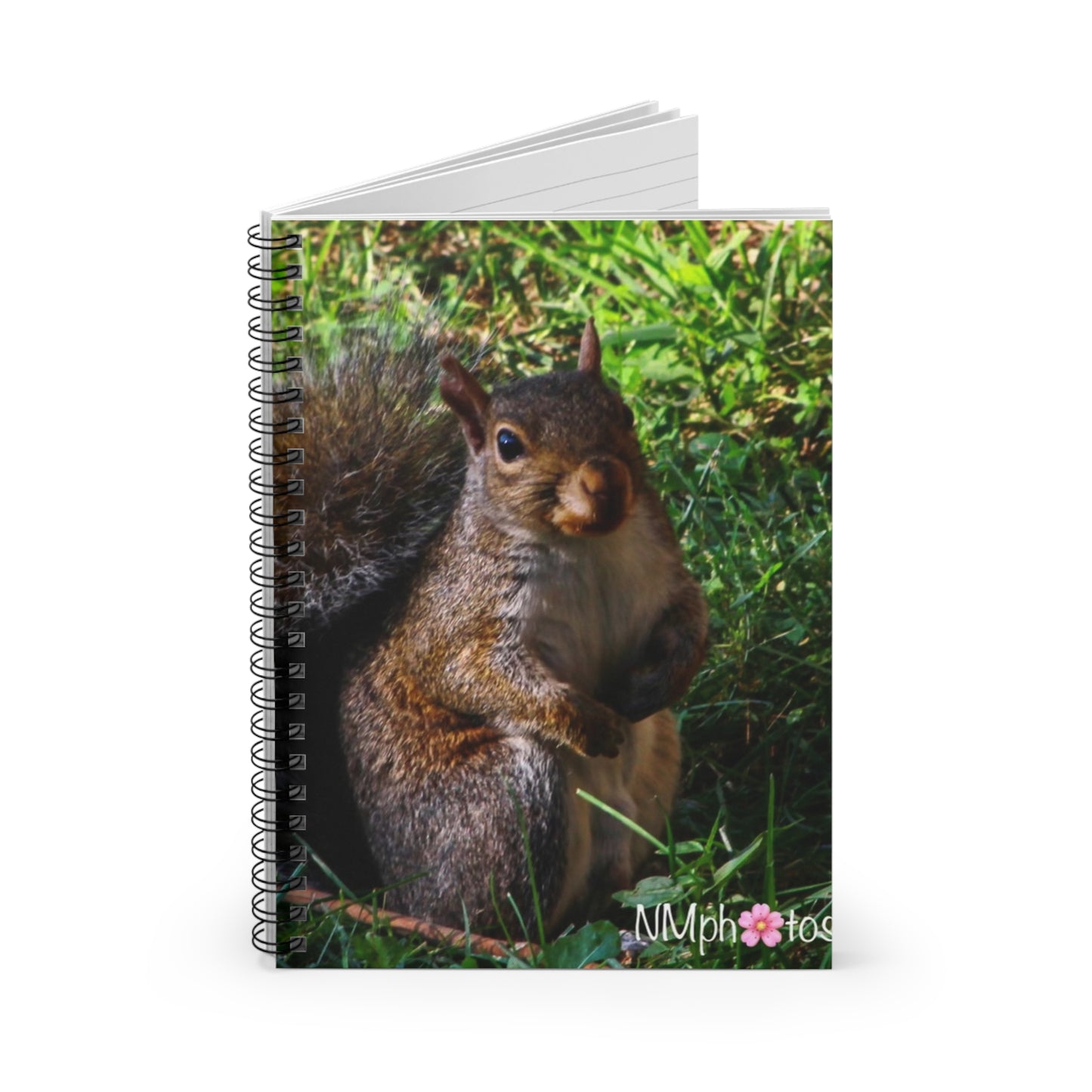 Squirrely Squirrel Spiral Notebook - Ruled Line