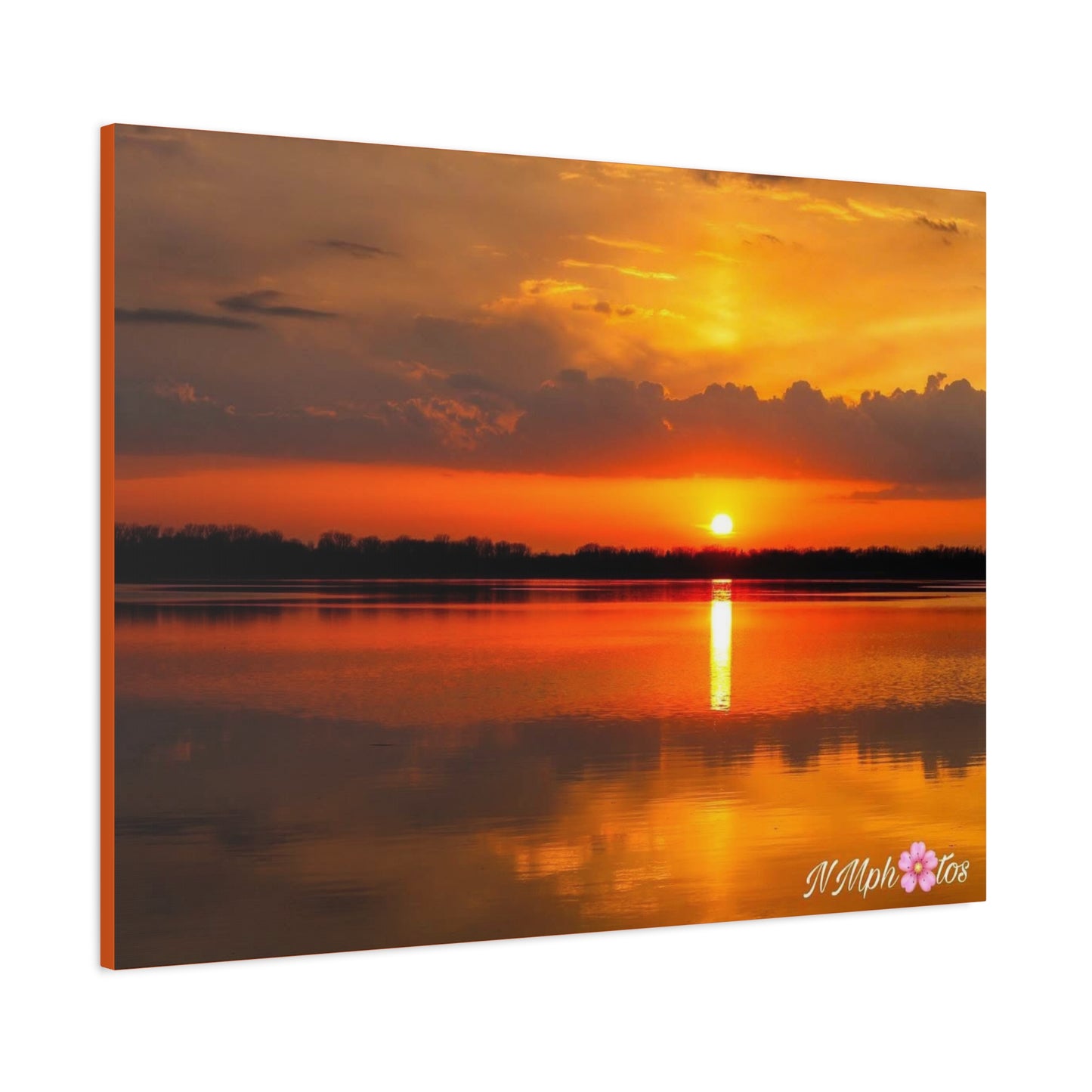 Firey Sunset Canvas