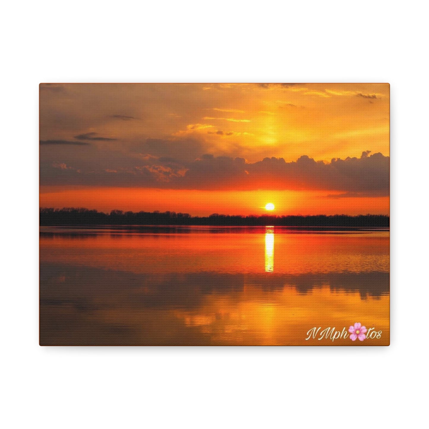 Firey Sunset Canvas
