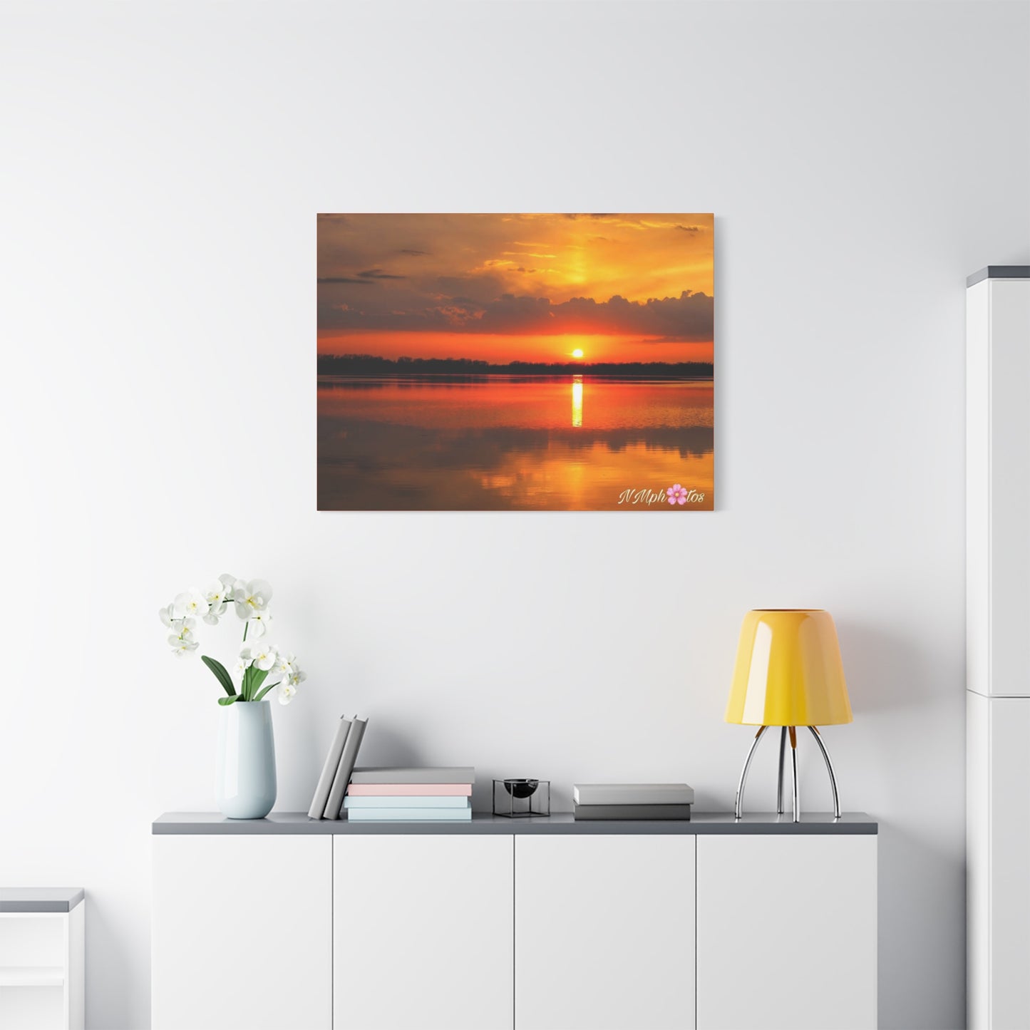 Firey Sunset Canvas