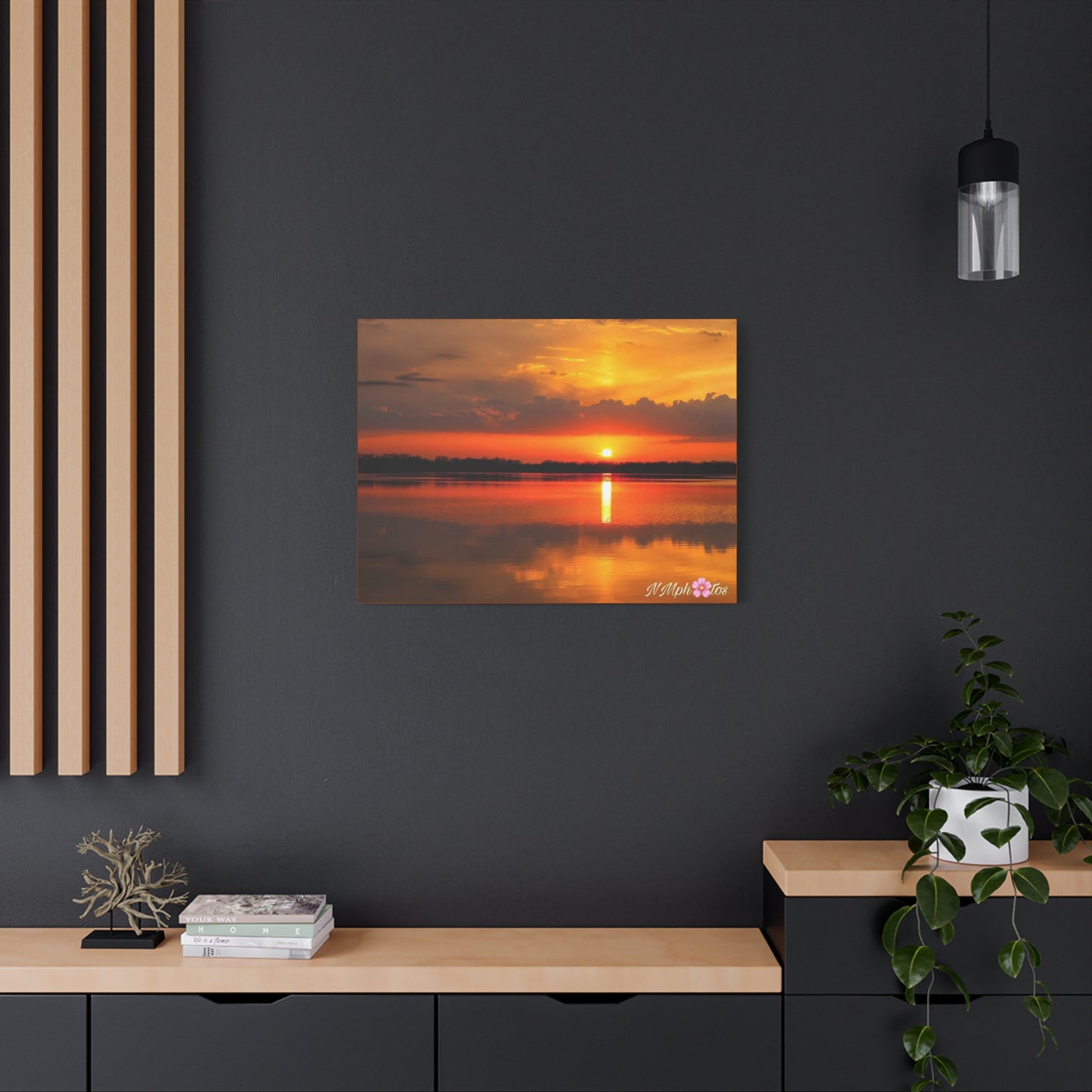 Firey Sunset Canvas