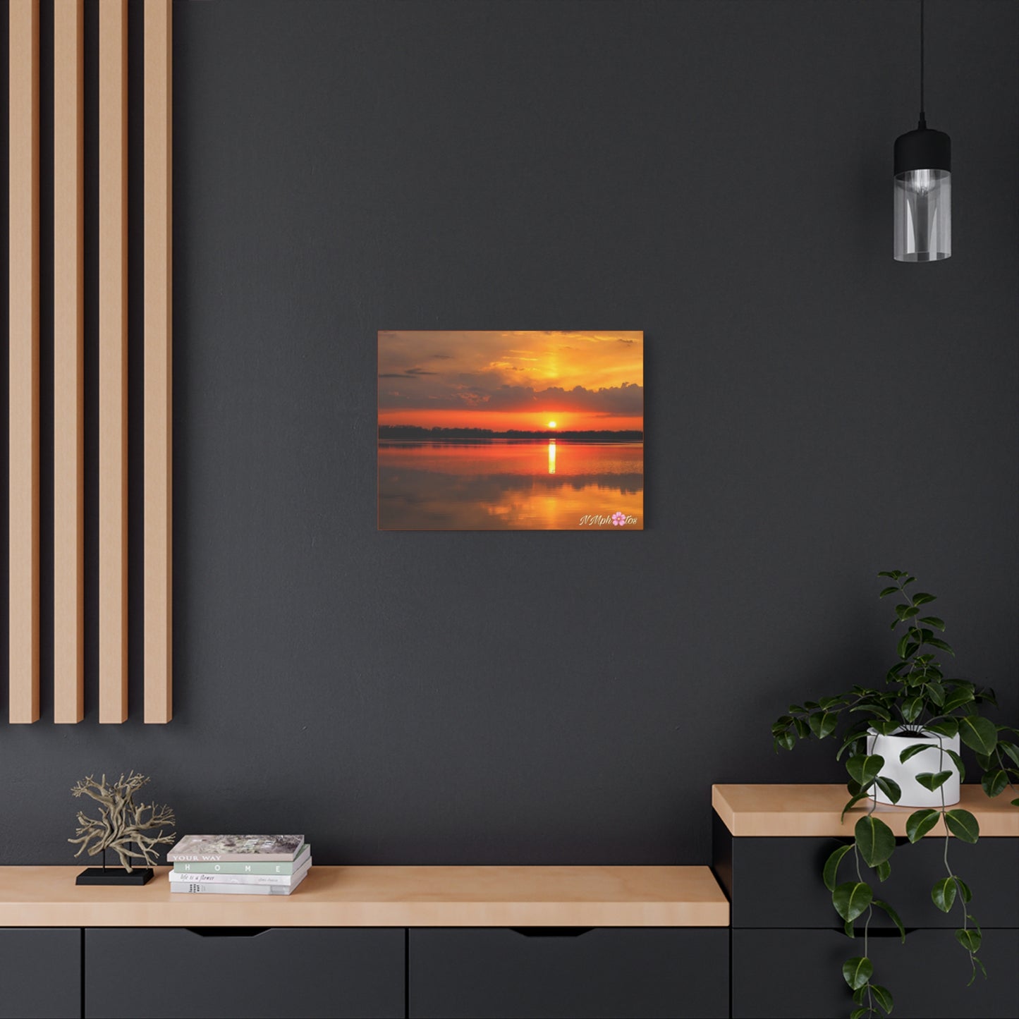 Firey Sunset Canvas