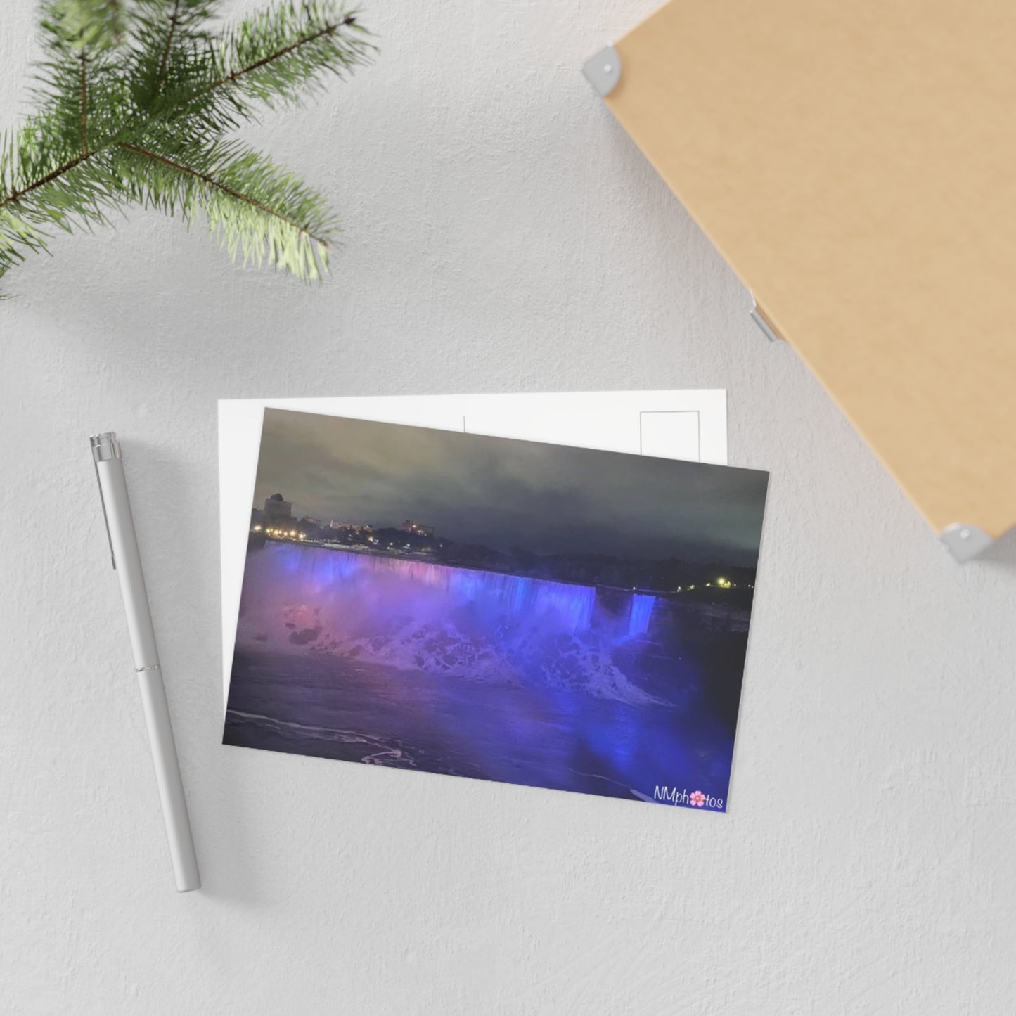 Aura Lights Fine Art Postcard