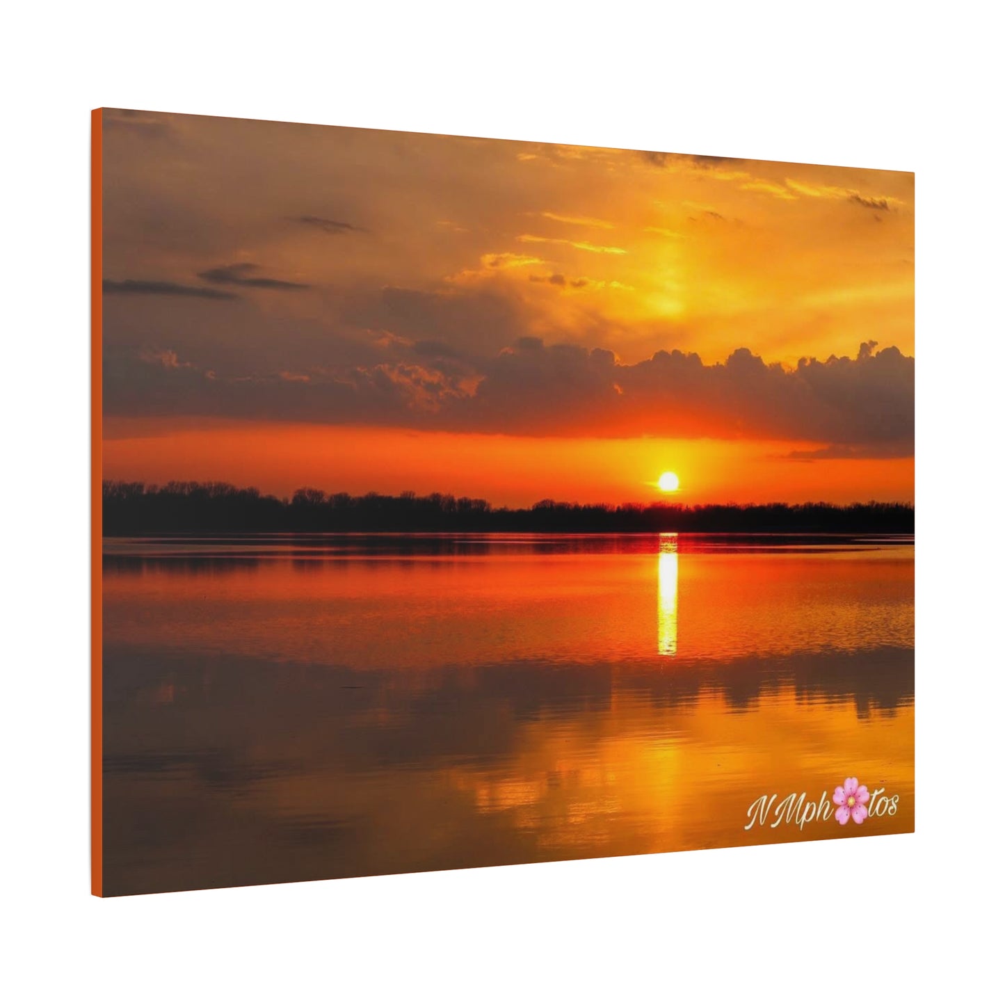 Firey Sunset Canvas