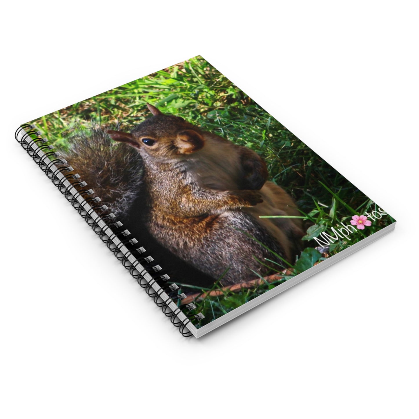 Squirrely Squirrel Spiral Notebook - Ruled Line