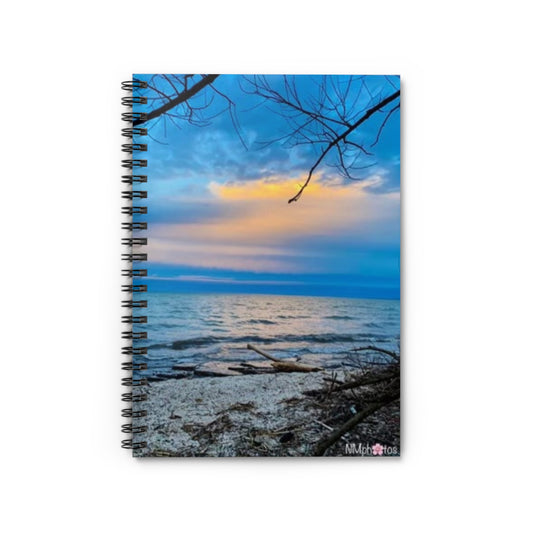 Ocean Breeze Spiral Notebook - Ruled Line