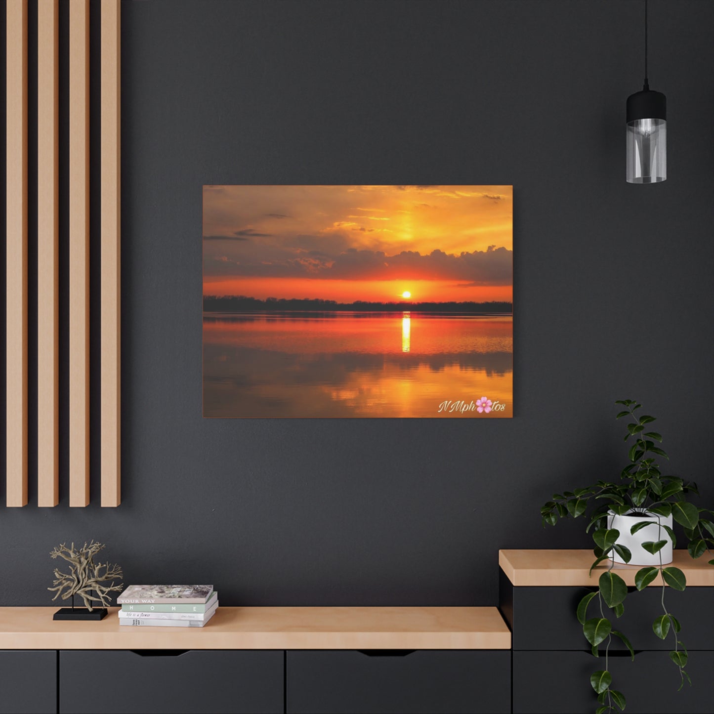 Firey Sunset Canvas
