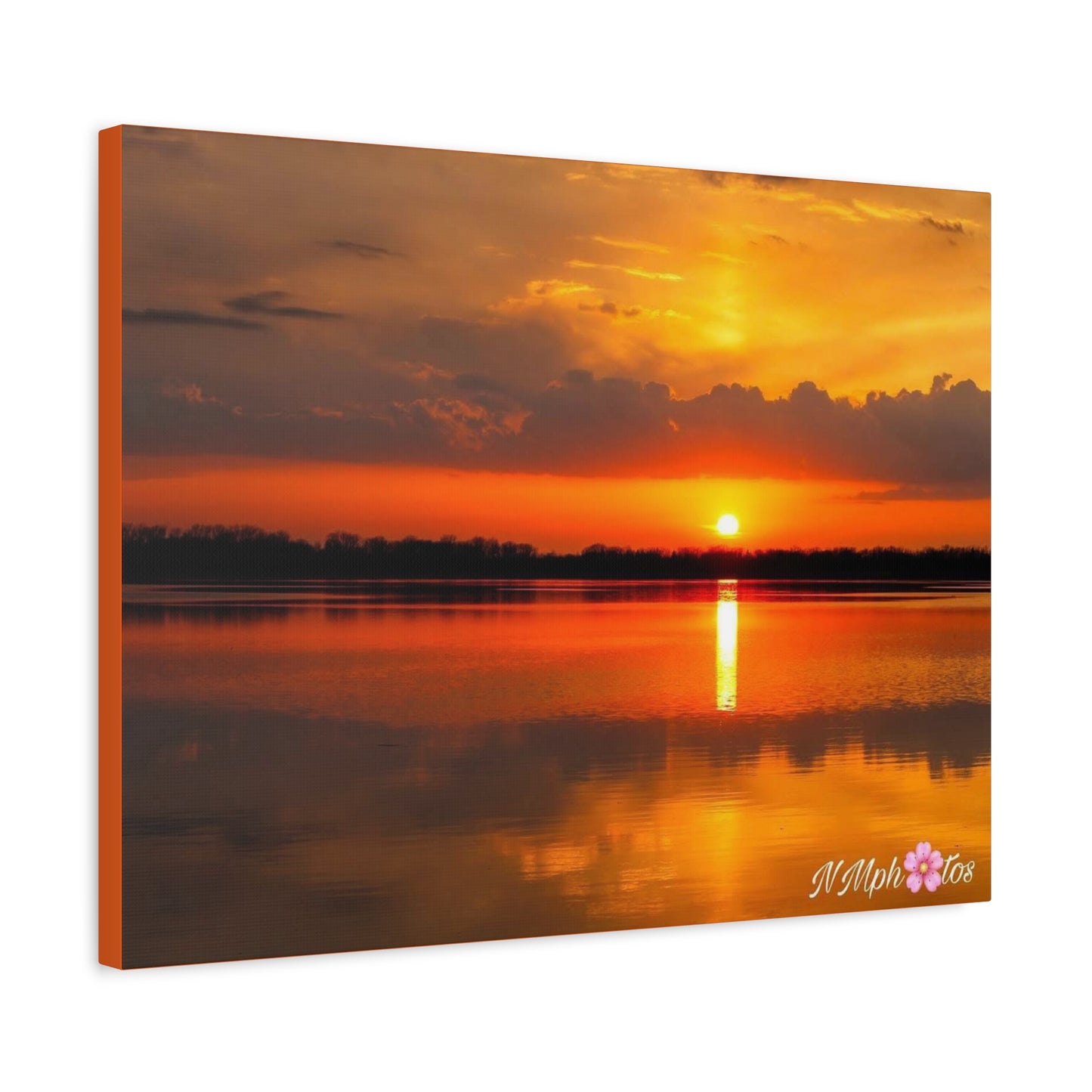 Firey Sunset Canvas