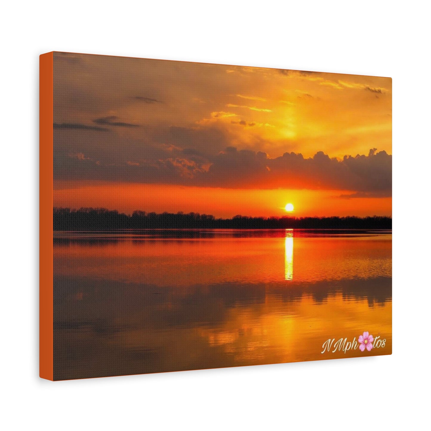Firey Sunset Canvas