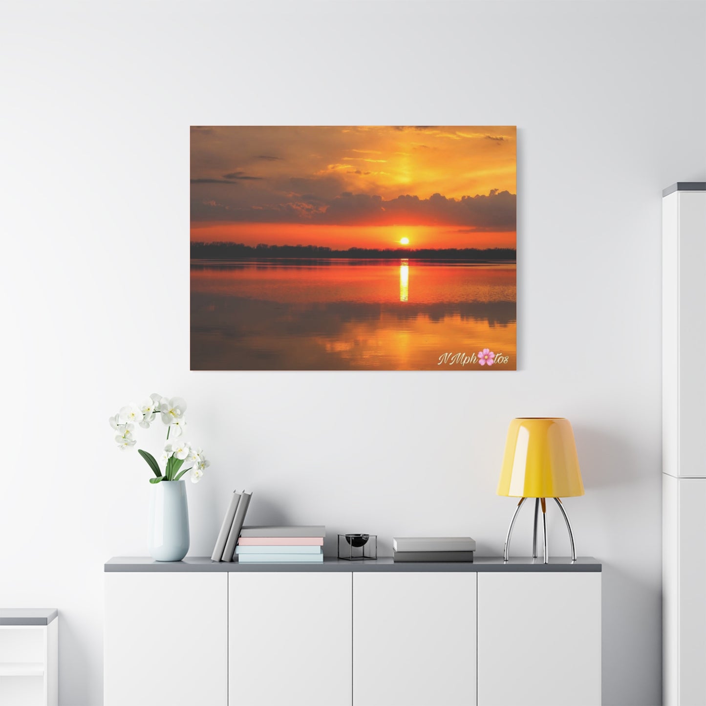 Firey Sunset Canvas