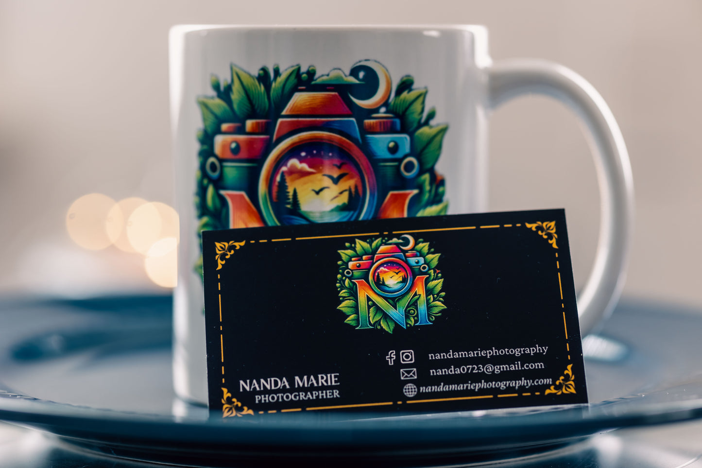 Nanda Marie Photography Signature Ceramic Mug (11oz, 15oz)